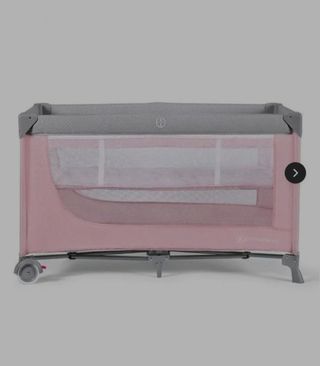 Cuna viaje Kinderkraft rosa