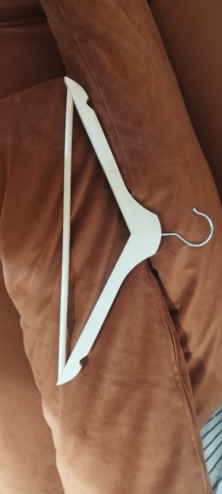 Perchas madera - 11 unidades
