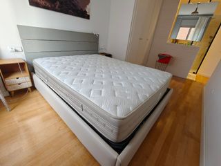 Cama con cabecero y colchón 22 sept. 
