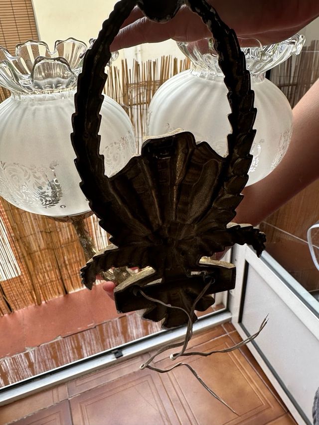 Aplique antiguo vintage - dorado