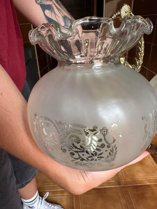 Aplique antiguo vintage - dorado