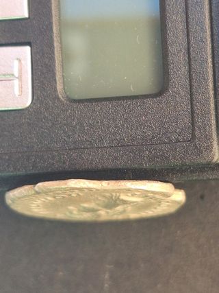 Denario romano plata antiguo