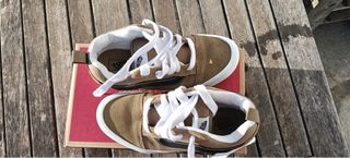 Vans Knu Skool - Scarpe Verde Oliva