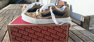 Vans Knu Skool - Scarpe Verde Oliva
