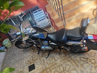 Moto Honda Custom VT 125cc clasic Año2008.Km10.000