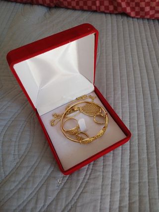 Juego de Joyería Dorado