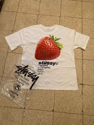 Camiseta Stussy Blanca 