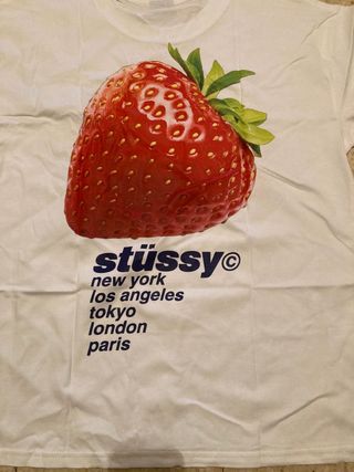 Camiseta Stussy Blanca 