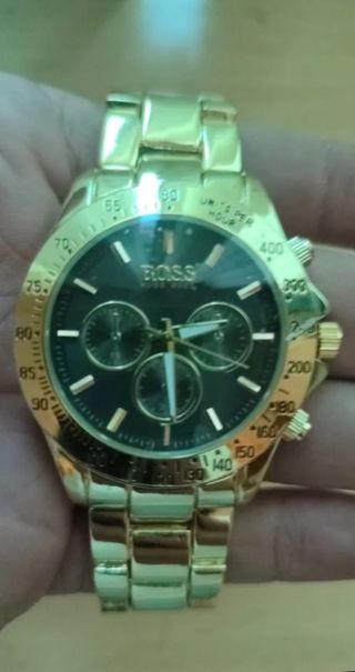 Reloj Hugo Boss dorado
