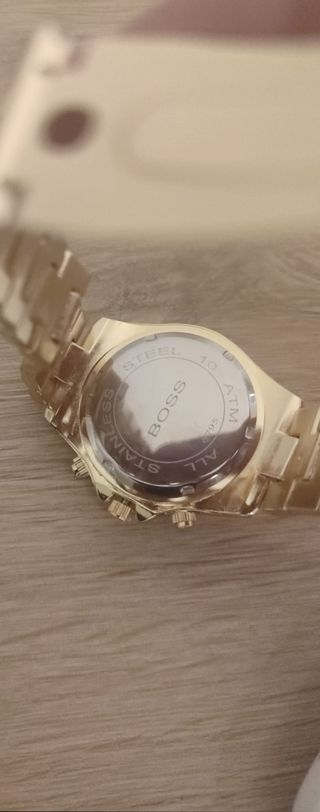 Reloj Hugo Boss dorado