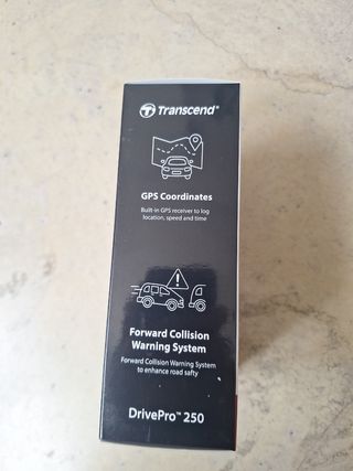 Cámara Transcend DrivePro 250 GPS 1440p