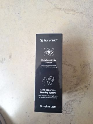 Cámara Transcend DrivePro 250 GPS 1440p