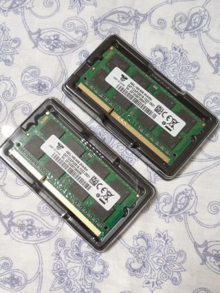 2 MEMORIE RAM DDR3/DDR3L 2X8GB. 1600 Mhz. PORTAT