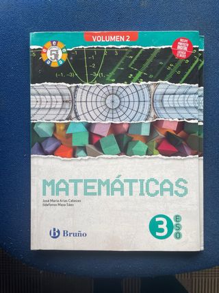 Matemáticas 3 ESO 3 volúmenes Proyecto 5 etapas
