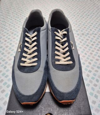 Zapatillas Hackett - Azul y Gris