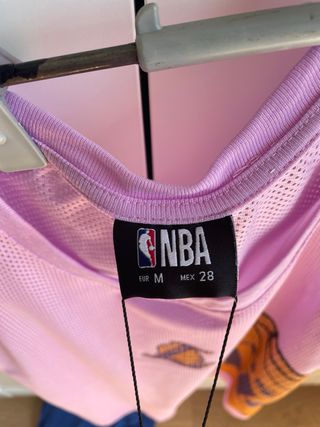 Camiseta NBA Lakers rosa - M