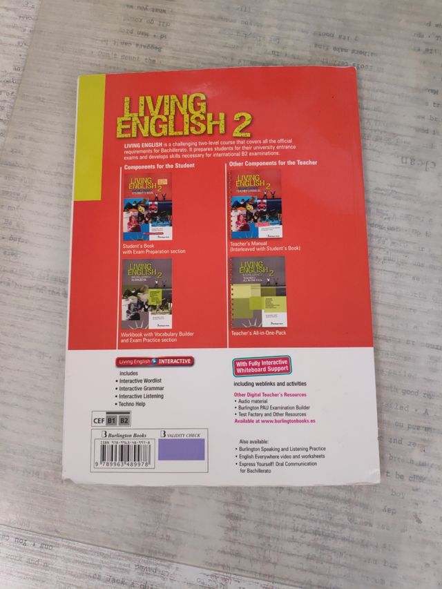Living English 2 Bachillerato: Student´s book