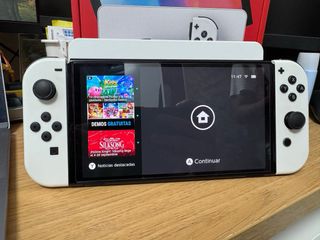 Nintendo Switch OLED Blanca