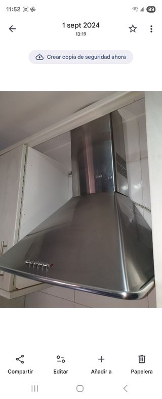Campana extractora acero inoxidable TEKA