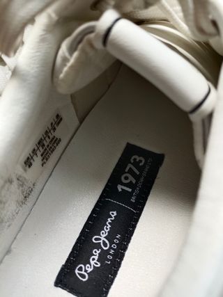 Zapatillas casual Pepe Jeans blancas