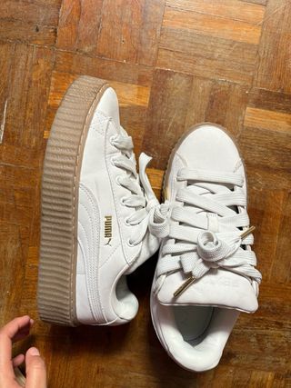 Zapatillas Puma Fenty blancas