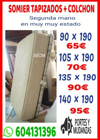 Somier más colchón 