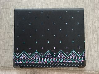 Estuche hojas & sobres - Diseño geométrico