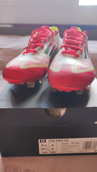Adidas F50 Pro FG - Botas Fútbol Talla 39 1/3