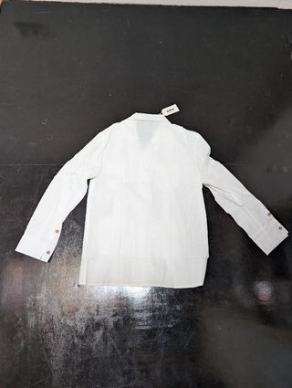 Camisa Lino Blanca Talla S