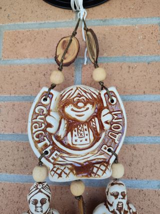 Figura Para Colgar Cerámica 