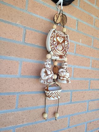 Figura Para Colgar Cerámica 