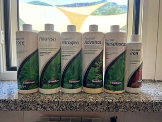 Fertilizzanti Seachem per acquario