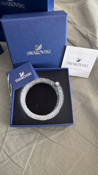 Pulsera Swarovski | Cristales blancos