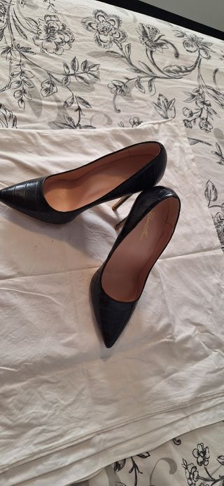 Tacones negros 37 | 12cm