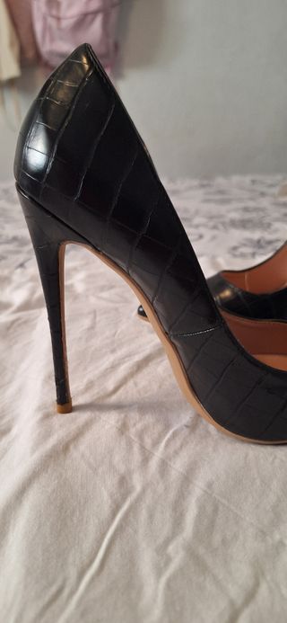 Tacones negros 37 | 12cm