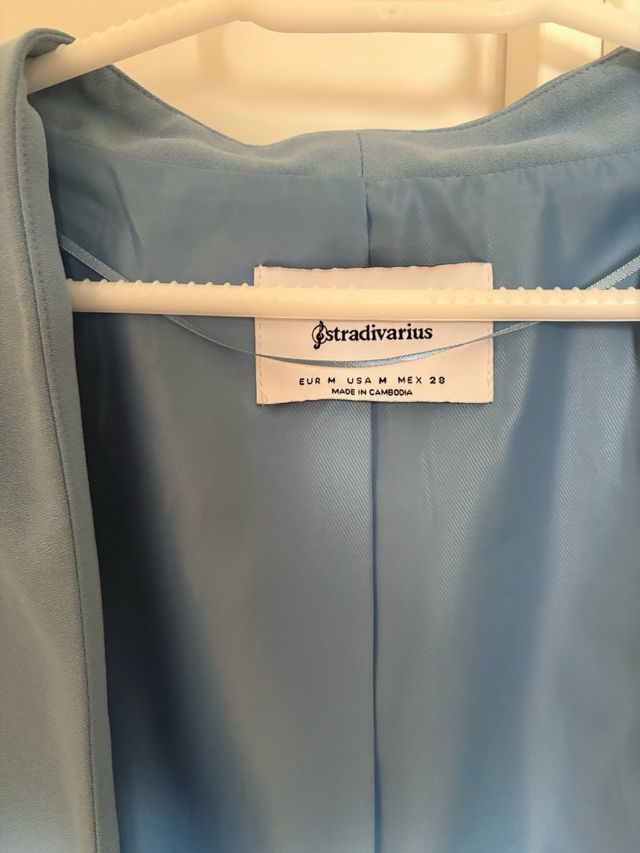 Americana azul Stradivarius M