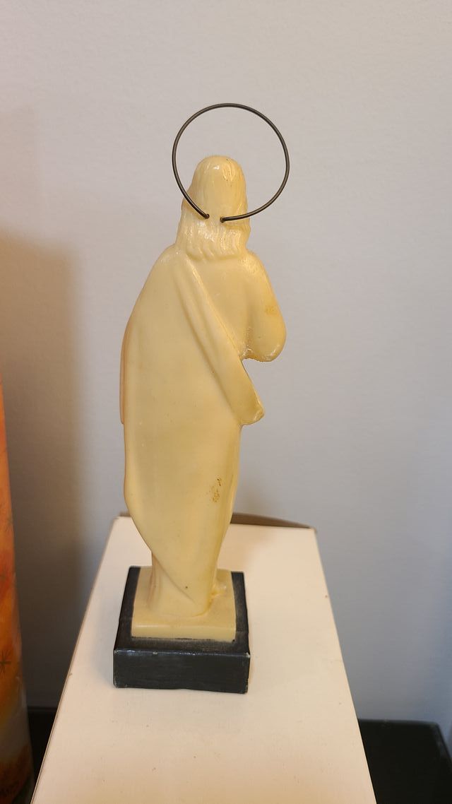 Sagrado Corazón Jesús - Estatuilla Vintage