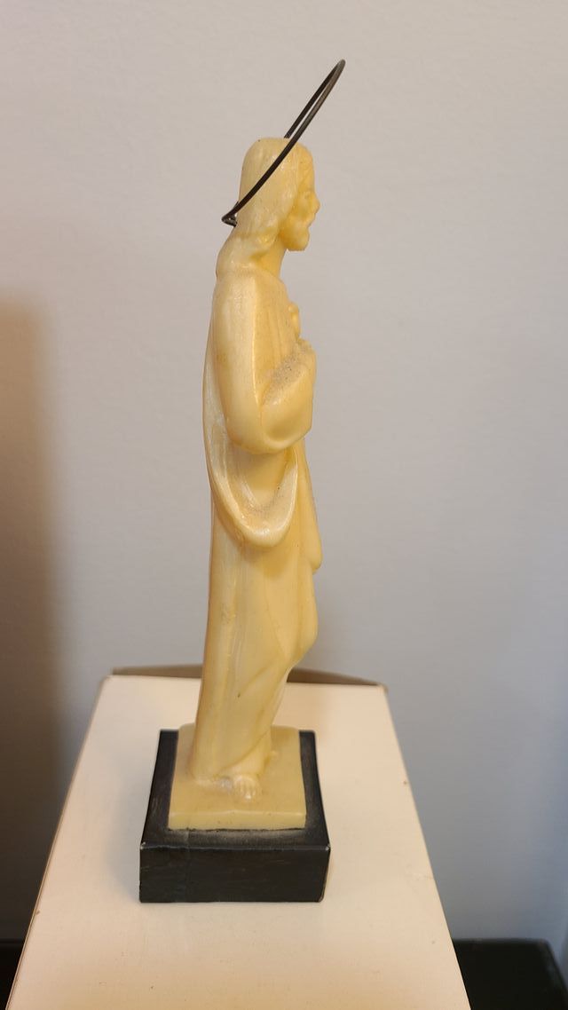 Sagrado Corazón Jesús - Estatuilla Vintage