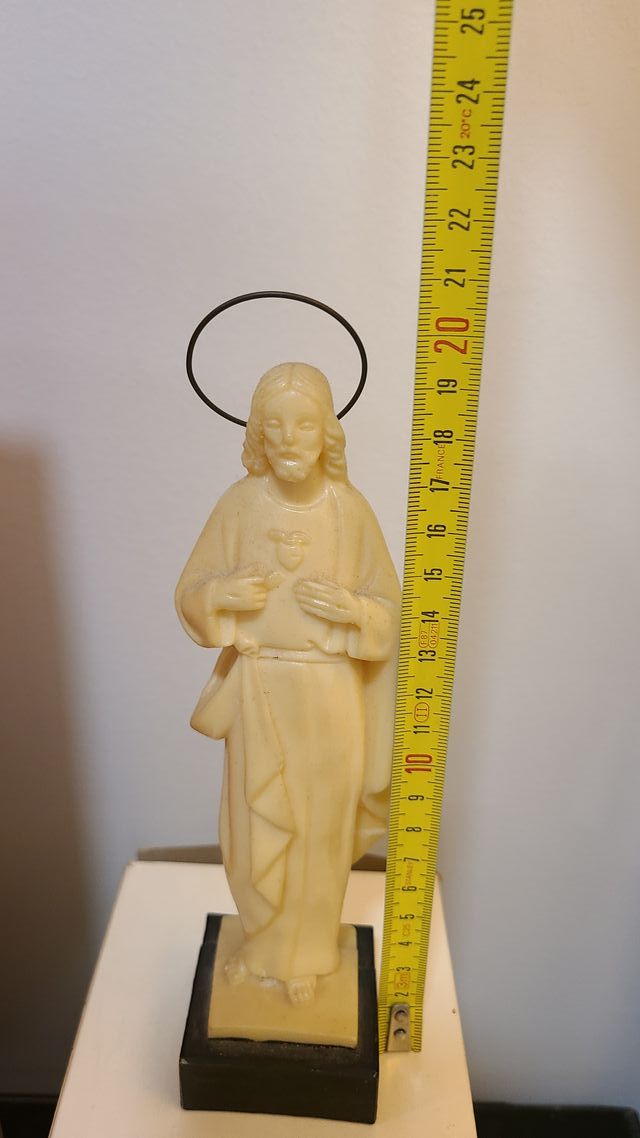 Sagrado Corazón Jesús - Estatuilla Vintage