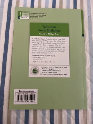 TALES FROM GREEK MYTHOLOGY 1§ESO 