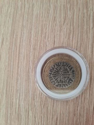 Moneda 1 euro Francia 1999