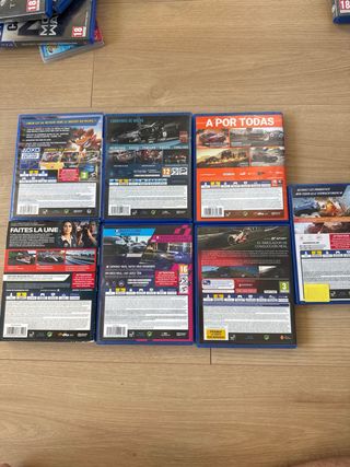 6 Juegos PS4 (PlayStation 4) Racing