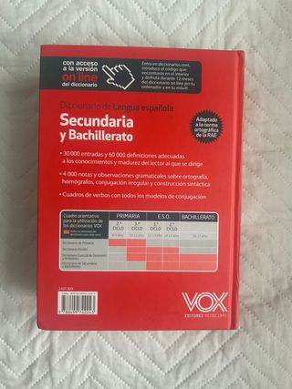 Diccionario de Secundaria y Bachillerato (Spani...