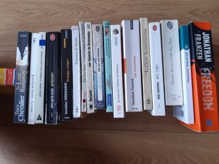 Varios libros en francés y inglés 