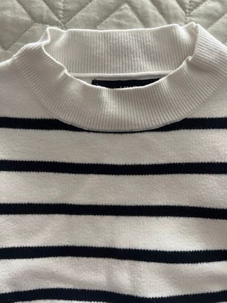 Jersey rayas Mango - Blanco&Negro