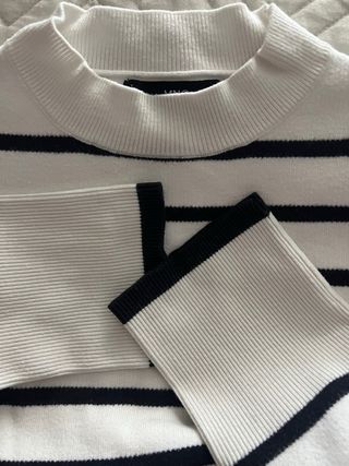Jersey rayas Mango - Blanco&Negro