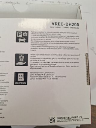 Cámara Pioneer VREC-DH200