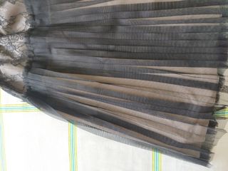 Vestido negro encaje