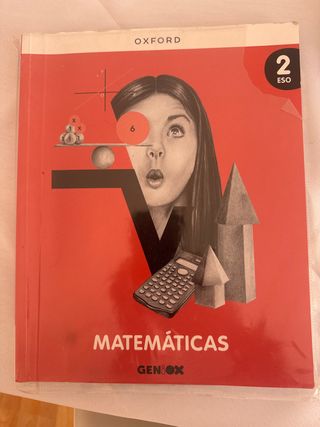 Matemáticas 2º ESO. Libro del estudiante. GENiOX