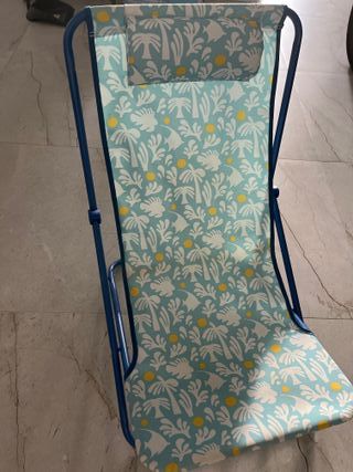 Silla Plegable Playa - Diseño Tropical
